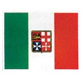 adesivo bandiera marina mercantile italiana 